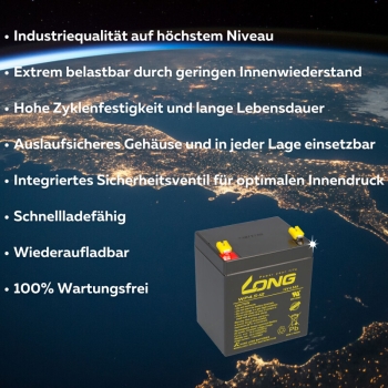 USV Akkusatz kompatibel ZINTO A 3000 AGM